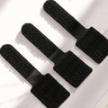 10 Black/White Cable Ties, Black and White Cable Organizer, Used for Data Cable Management and Desktop Computers