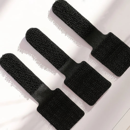 10 Black/White Cable Ties, Black and White Cable Organizer, Used for Data Cable Management and Desktop Computers